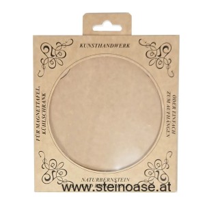 Fensterbild Suncatcher Bernstein - MOND trifft SONNE Ø 11cm